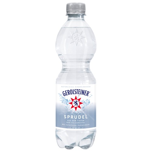 Gerolsteiner Mineralwasser Sprudel  0.5l (EINWEG)