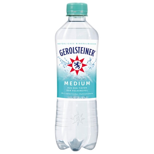 Gerolsteiner Medium Mineralwasser Stille Quelle 0.5l (EINWEG)