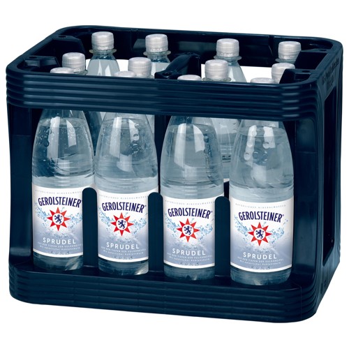 Gerolsteiner Mineralwasser Sprudel 1,0l (MEHRWEG)