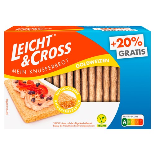 Leicht & Cross Knusperbrot 150g