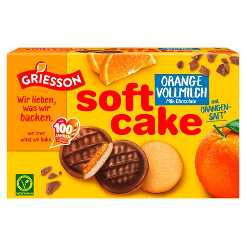 Griesson Soft Cake Orange Vollmilch 300g
