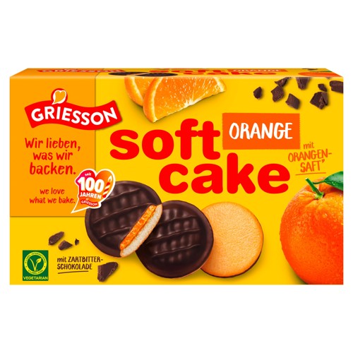 Griesson Soft Cake Orange 2 x 150g