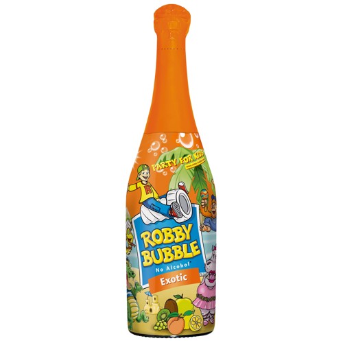Robby Bubble Kohlensäurehaltiger Mehrfruchtsaft aus Fruchtsaftkonzentraten 0.75l