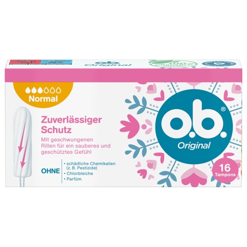 o b Tampons Original Normal (16 Stück)