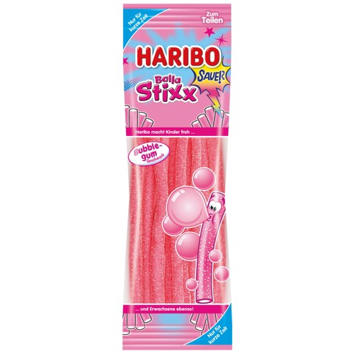 Haribo Balla Stixx Sauer Bubblegum 175g