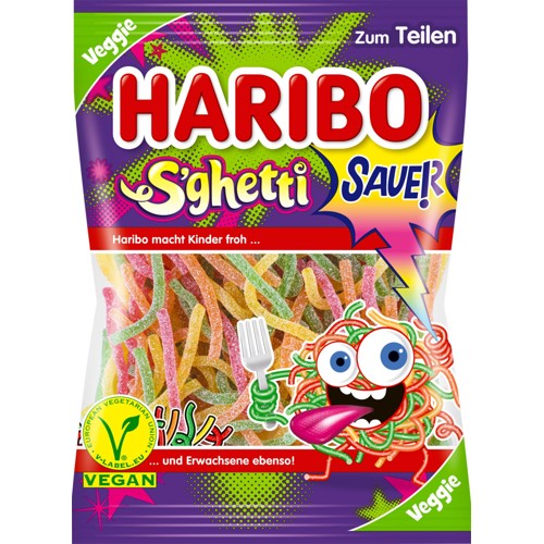 Haribo S'ghetti Sauer 175g