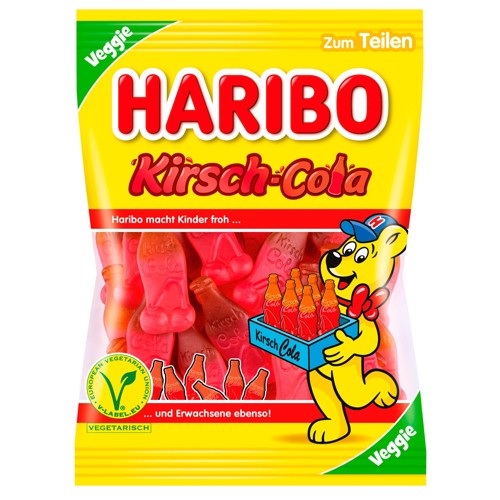 Haribo Kirsch-Cola veggie 175g