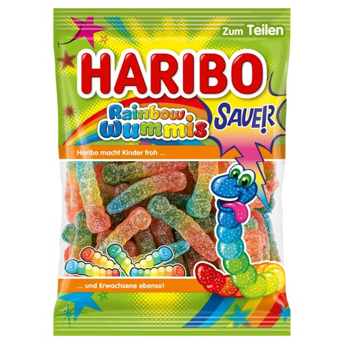 Haribo Rainbow Wummis Sauer 160g