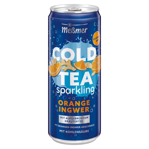 Meßmer Cold Tea Sparkling Orange Ingwer 0.33l (EINWEG)