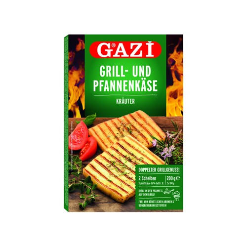Gazi Grill Und Pfannenkäse Kräuter 2 x 100g