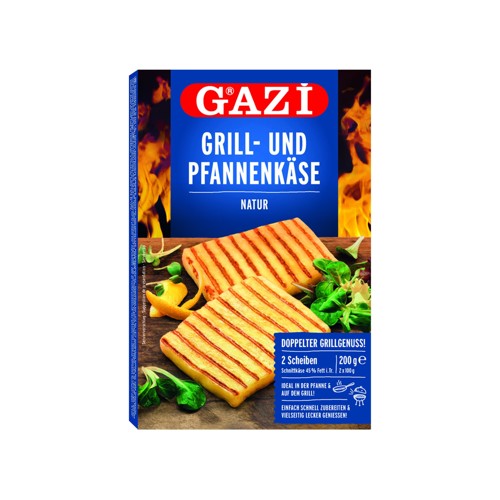 Gazi Grill Und Pfannenkäse Natur 2 x 100g