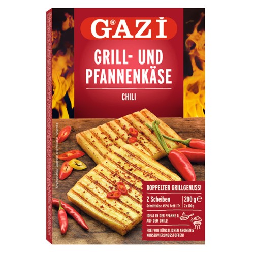 Gazi Grill Und Pfannenkäse Chili 2 x 100g