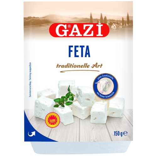 Gazi Feta traditioneller Art Schafmilch 150 g
