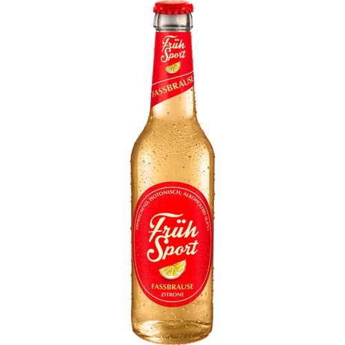 Früh Sport Fassbrause Zitrone 0.33l (MEHRWEG)