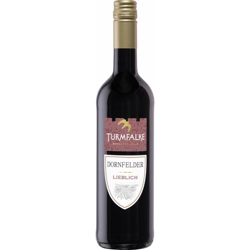 Turmfalke Dornfelder Rotwein Lieblich  0.75l
