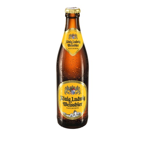 König Ludwig Weissbier Hell 0.5l (MEHRWEG)