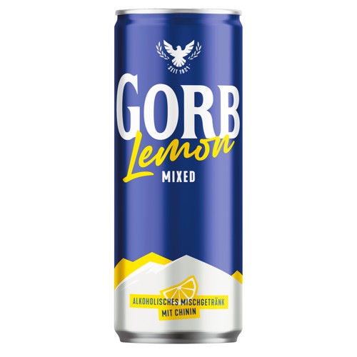 Gorbatschow Wodka Mixed Lemon 0.33l (EINWEG)