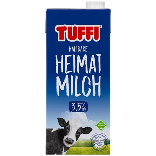 Tuffi H-Heimatmilch 3.5 % Fett 1.0l