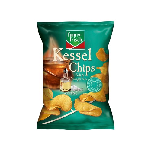 funny-frisch Kessel Chips Salt & Vinegar Style 120g