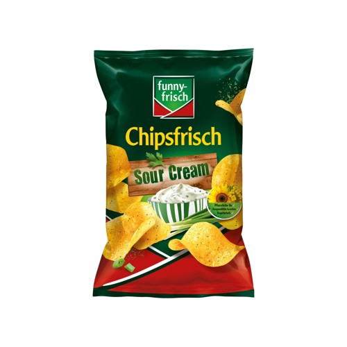funny-frisch Chipsfrisch Sour Cream 150g