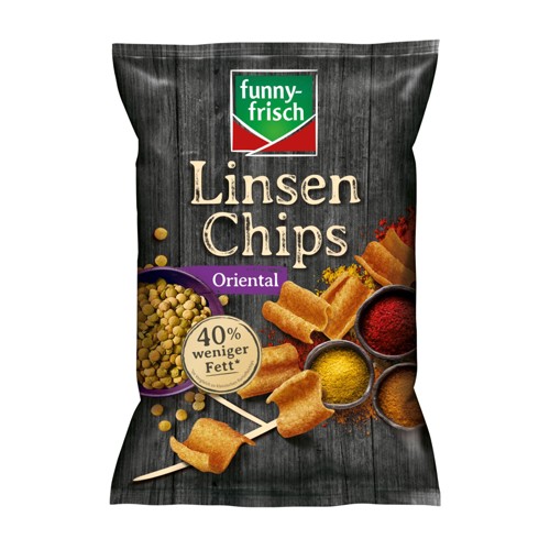 funny-frisch Linsen Chips Oriental 90g 