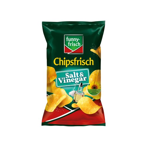 funny-frisch Chipsfrisch Salt & Vinegar 125g