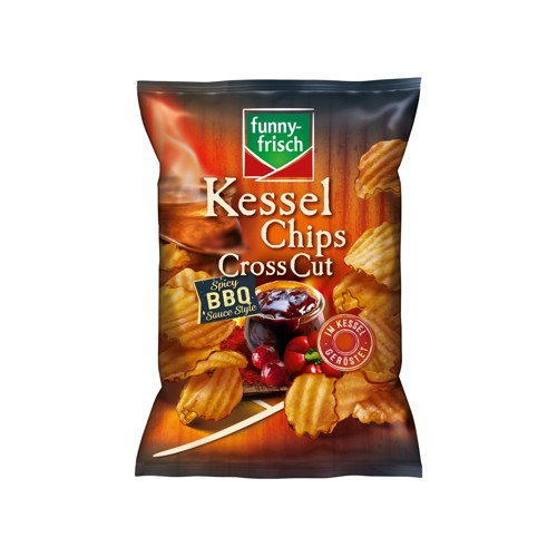 funny-Frisch Kessel Chips BBQ 120g