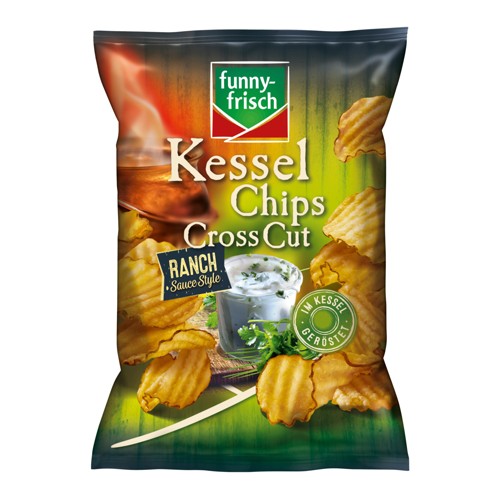 Funny Frisch Kessel Chips Ranch Style 120g