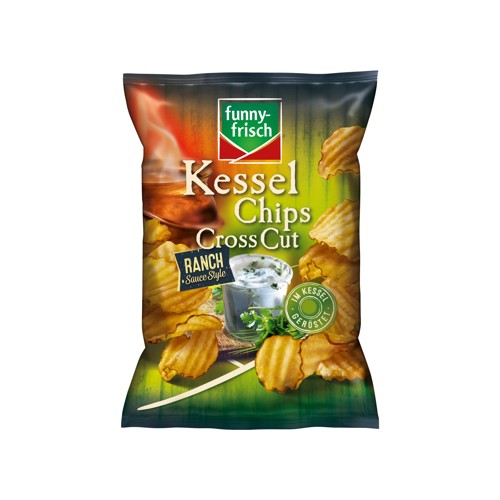 Funny Frisch Kessel Chips Ranch Style 120g