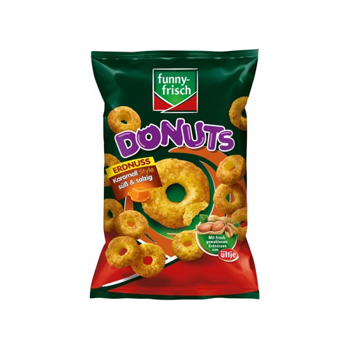 funny-frisch Donuts Erdnuss Caramel 110g