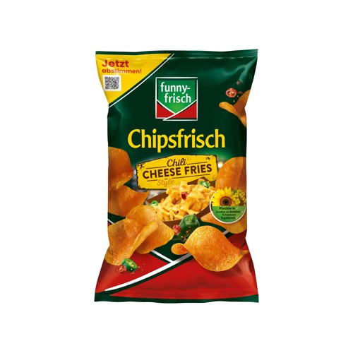 funny-frisch Chipsfrisch Chili Cheese Fries Style 150g