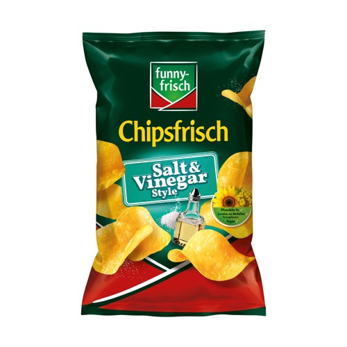 funny-frisch Chipsfrisch Salt & Vinegar 150g