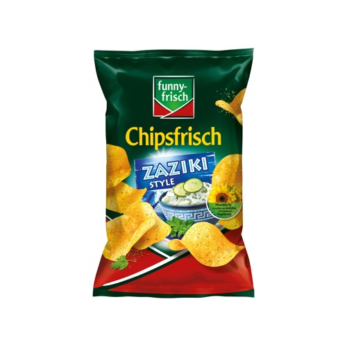 Funny-Frisch Chipsfrisch Zaziki Style 150g