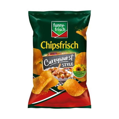 Funny Frisch Chipsfrisch Currywurst Style 150g