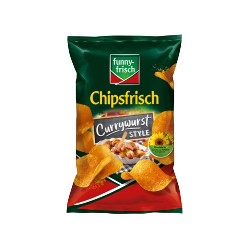 Funny Frisch Chipsfrisch Currywurst Style 150g