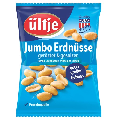 Erdnüsse geröstet und gesalzen 200g