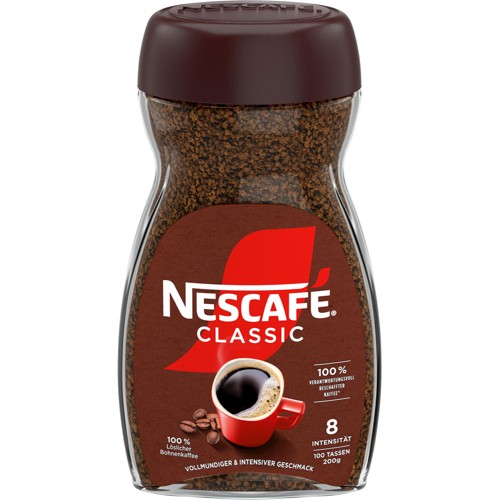 Nescafé Classic koffeinhaltig 200g