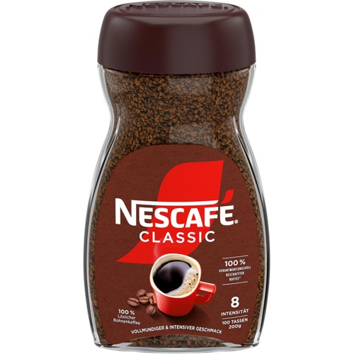 Nescafé Classic koffeinhaltig 200g