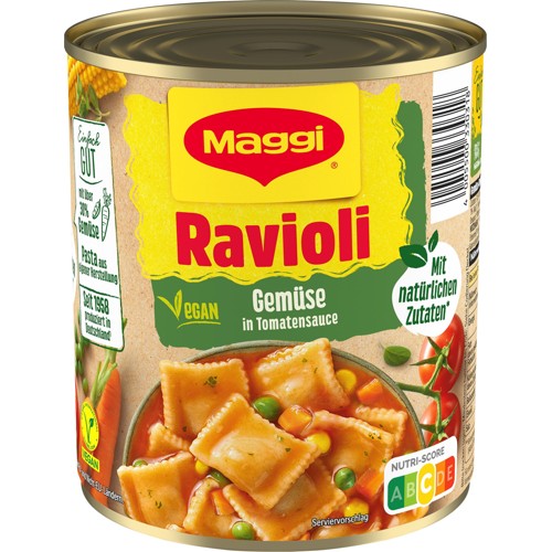 Maggi Gemüse Ravioli ohne Fleisch 800g
