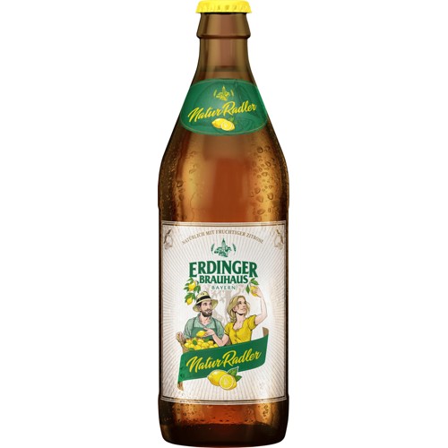 Erdinger Brauhaus Natur-Radler 0.5l (MEHRWEG)