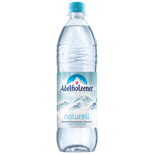 Adelholzer Mineralwasser naturell 1.0l (MEHRWEG)
