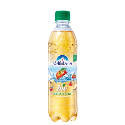 Bio Apfelschorle wenig Kohlensäure 0.5l (EINWEG)