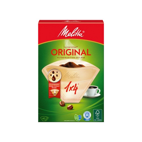 Melita Kaffee-Filtertüten 40er 40g