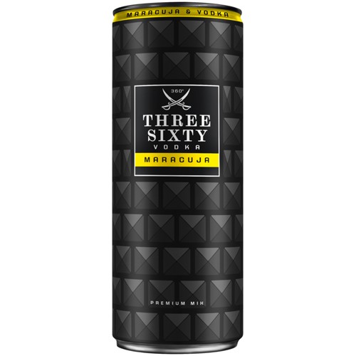 Three Sixty Vodka Maracuja 0.33l (EINWEG)
