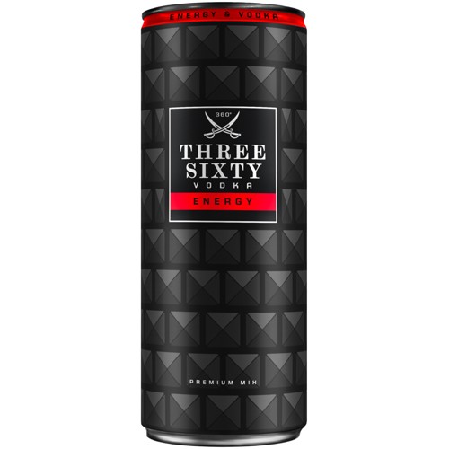 Three Sixty Vodka Energy 0.33l (EINWEG)