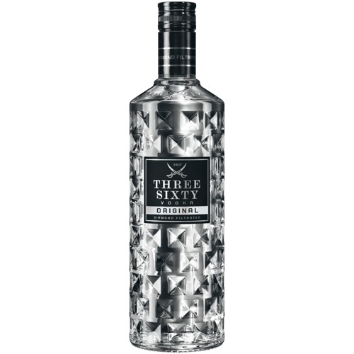 Three Sixty Vodka Diamond Filtration 0.5l