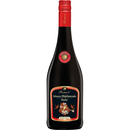 Schwarze Mädchentraube Merlot 0.75l