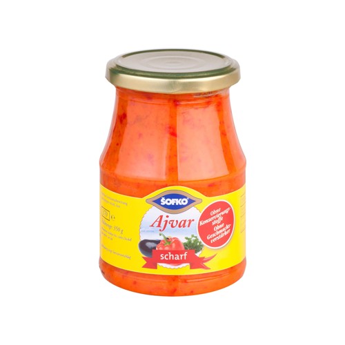 Sofko Ajvar scharf 350g