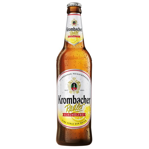 Krombacher Radler alkoholfrei 0.5l (MEHRWEG)