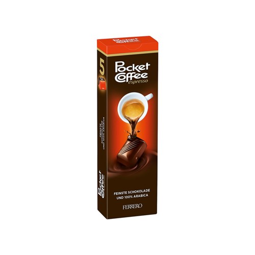 Pocket Coffee Espresso 5er 62g